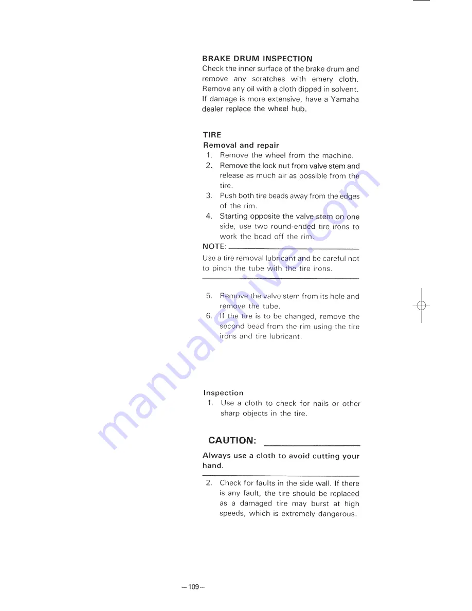 Yamaha PW80(P) Owner'S Service Manual Download Page 130