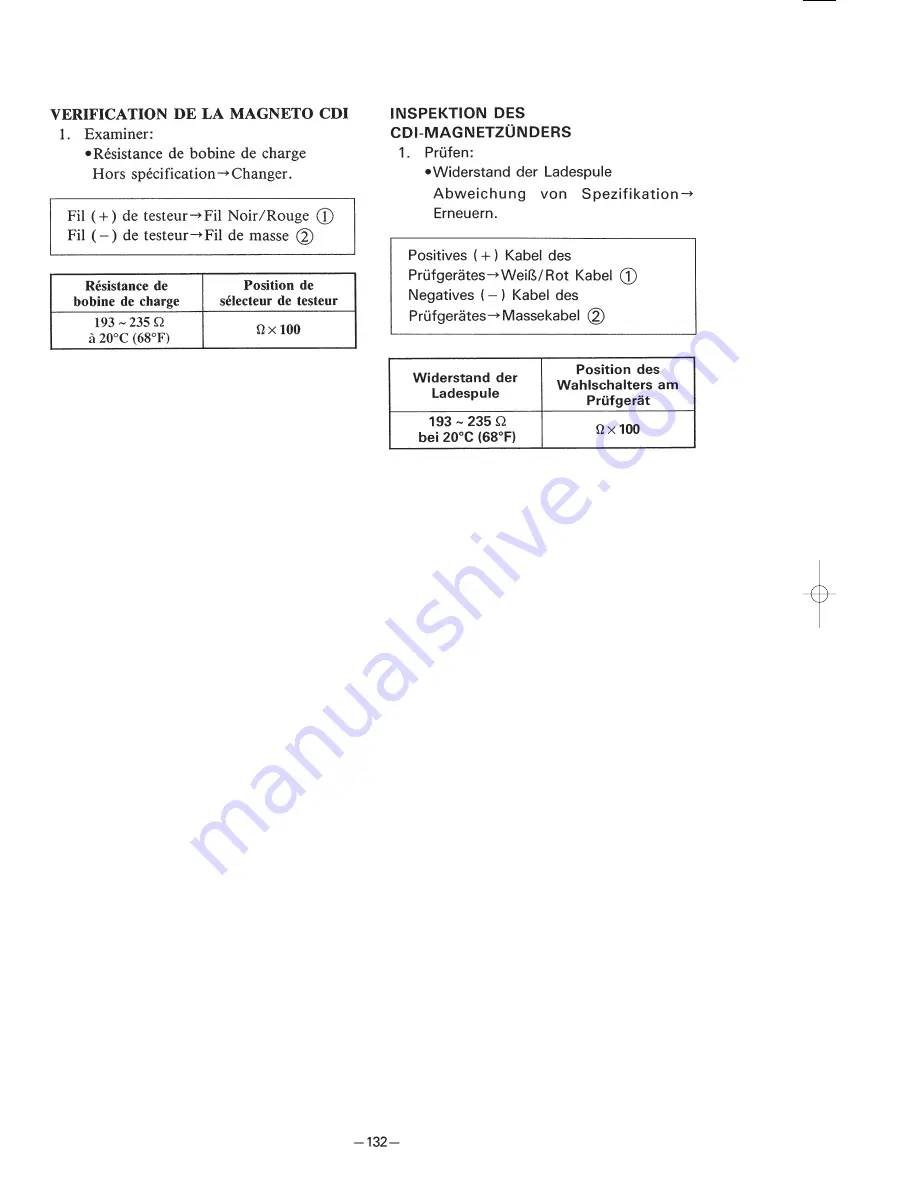 Yamaha PW80(P) Owner'S Service Manual Download Page 153