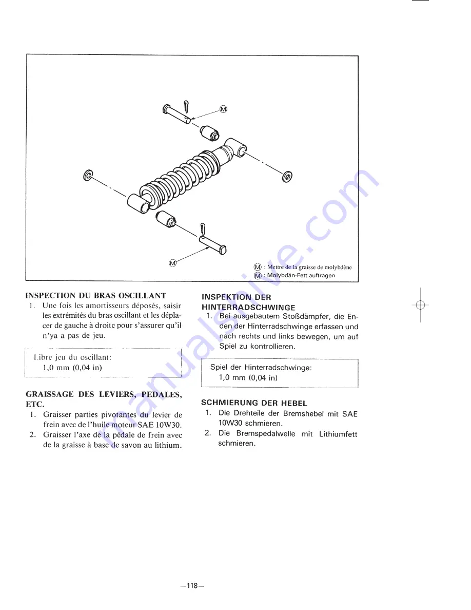 Yamaha PW80(R) Owner'S Service Manual Download Page 139