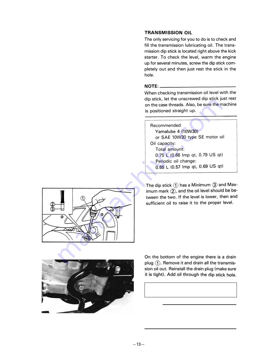 Yamaha PW80(T) Owner'S Service Manual Download Page 34