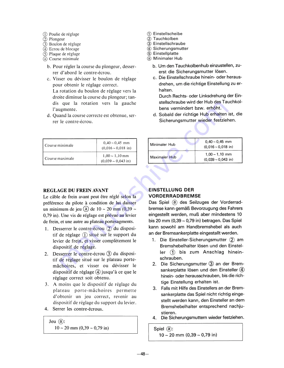 Yamaha PW80(T) Owner'S Service Manual Download Page 69