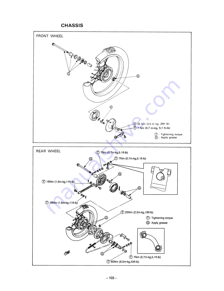 Yamaha PW80(T) Скачать руководство пользователя страница 124