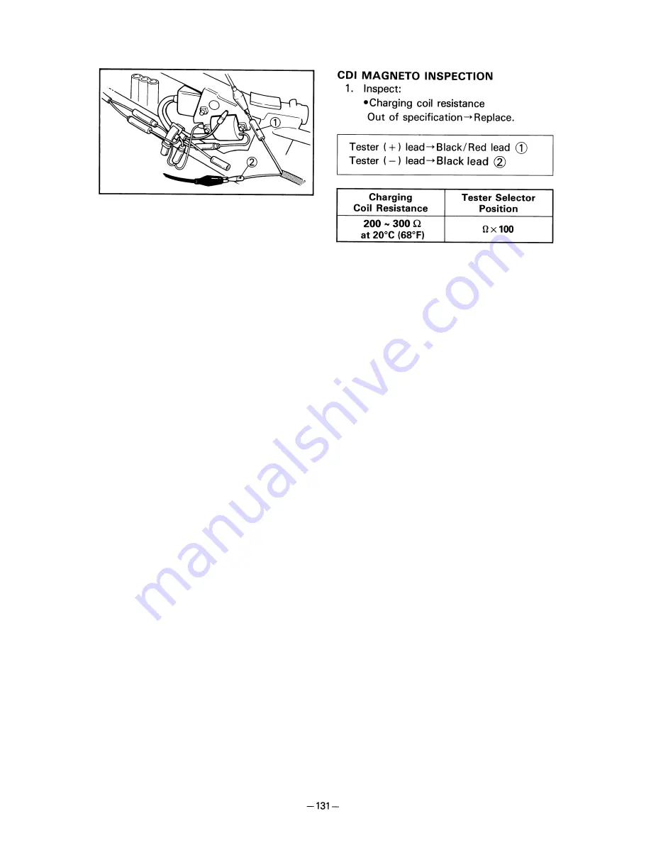 Yamaha PW80(T) Owner'S Service Manual Download Page 152