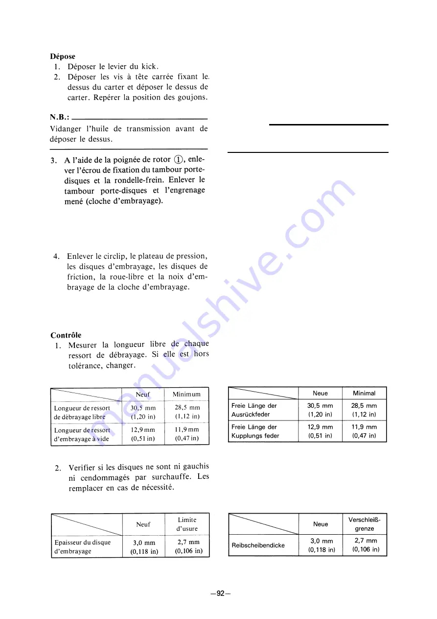 Yamaha PW80(V) Owner'S Service Manual Download Page 113