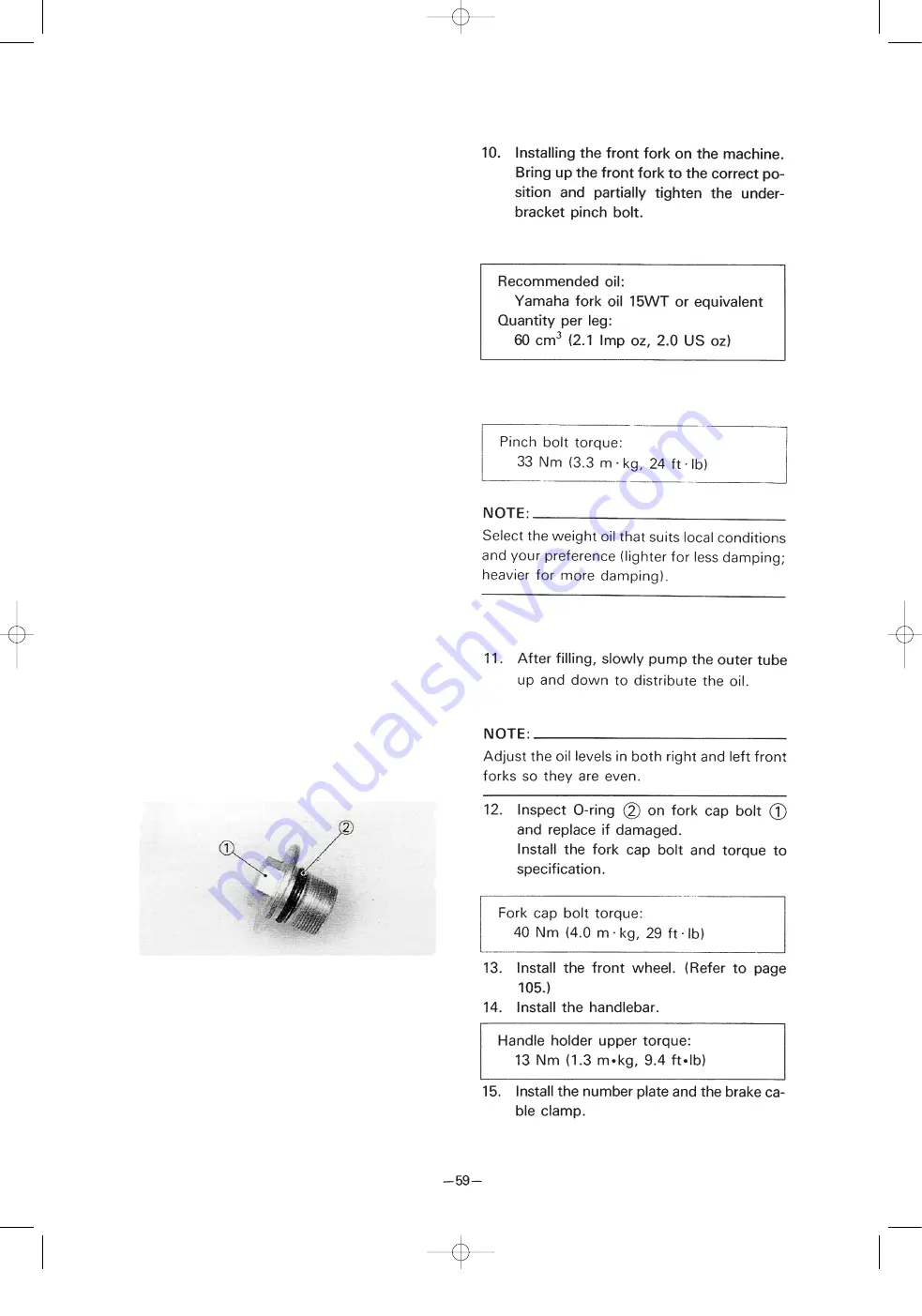 Yamaha PW80 Owner'S Manual Download Page 81