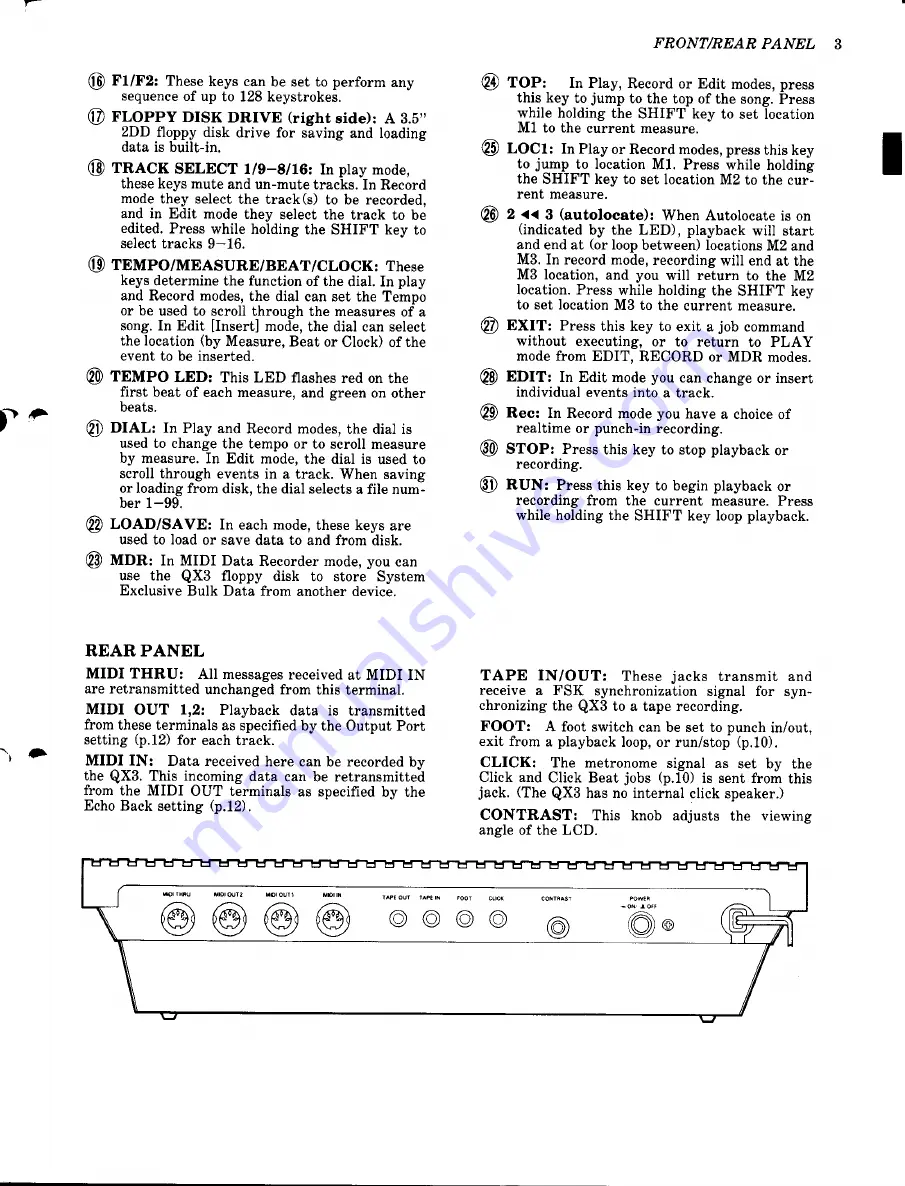 Yamaha QX-3 Owner'S Manual Download Page 5