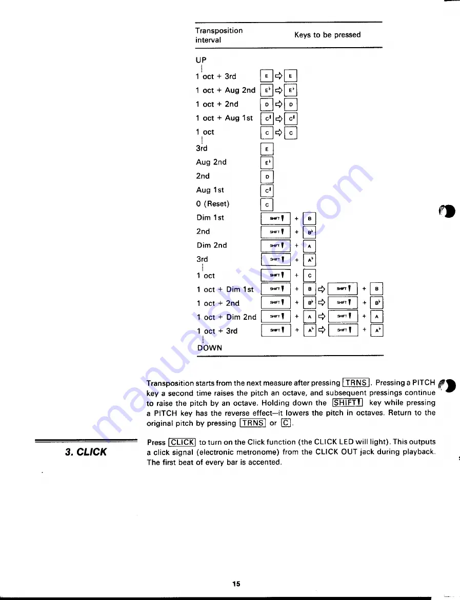 Yamaha QX1 Operations Directory Download Page 16