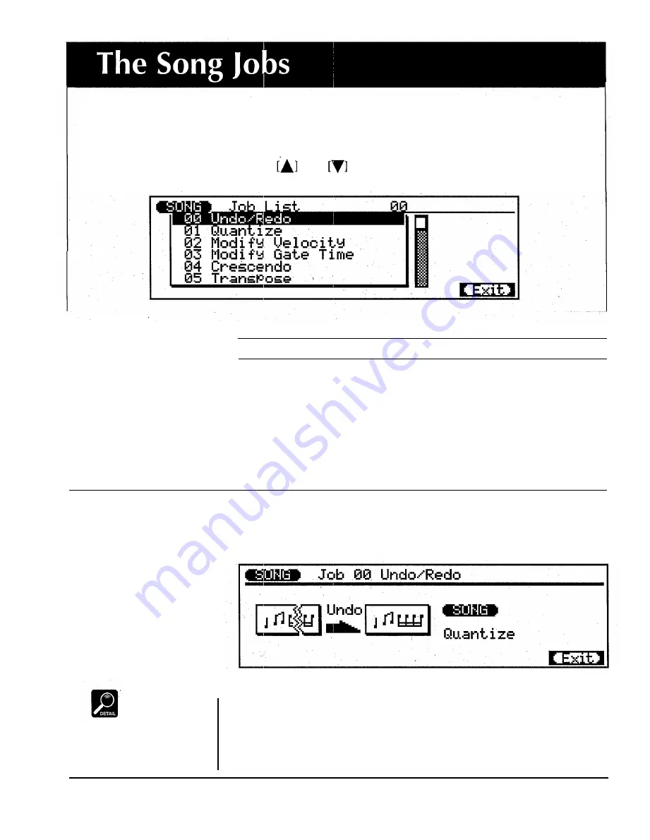 Yamaha QY 300 Owner'S Manual Download Page 44