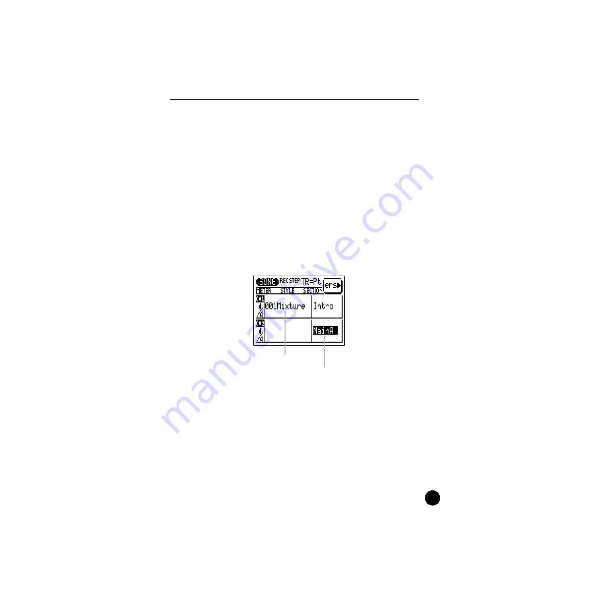 Yamaha QY100 Data Filer Owner'S Manual Download Page 85