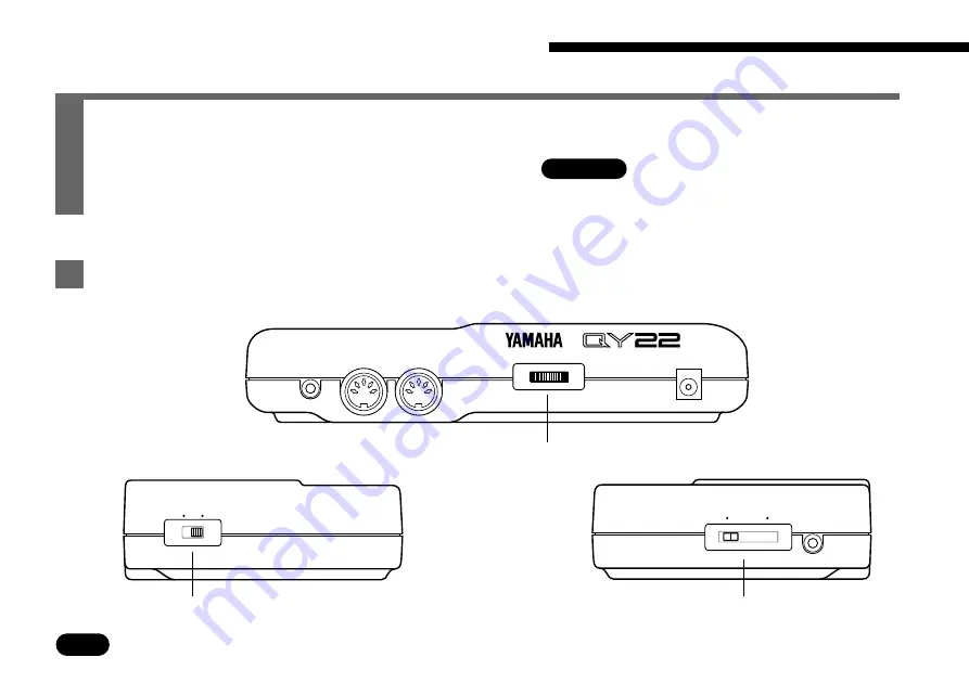 Yamaha QY22 Owner'S Manual Download Page 27