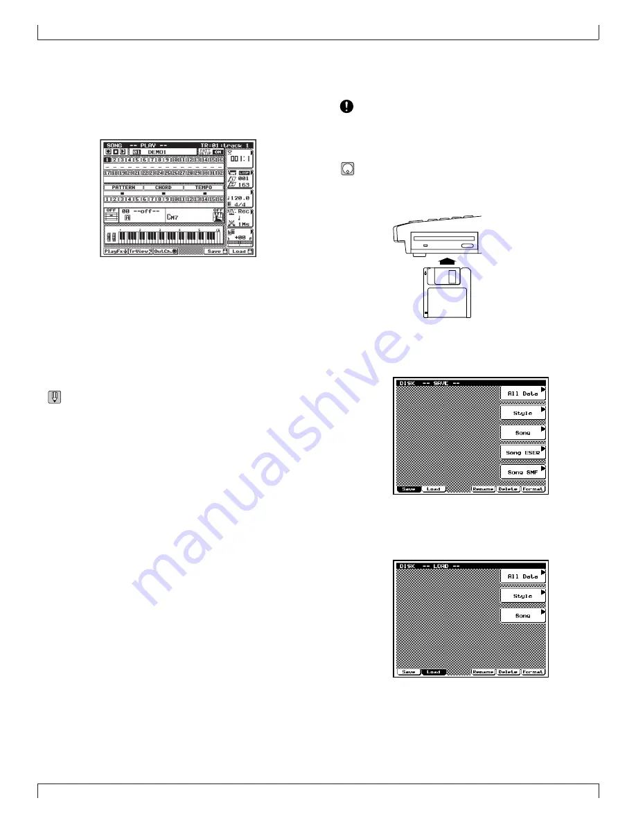 Yamaha QY700 Owner'S Manual Download Page 24