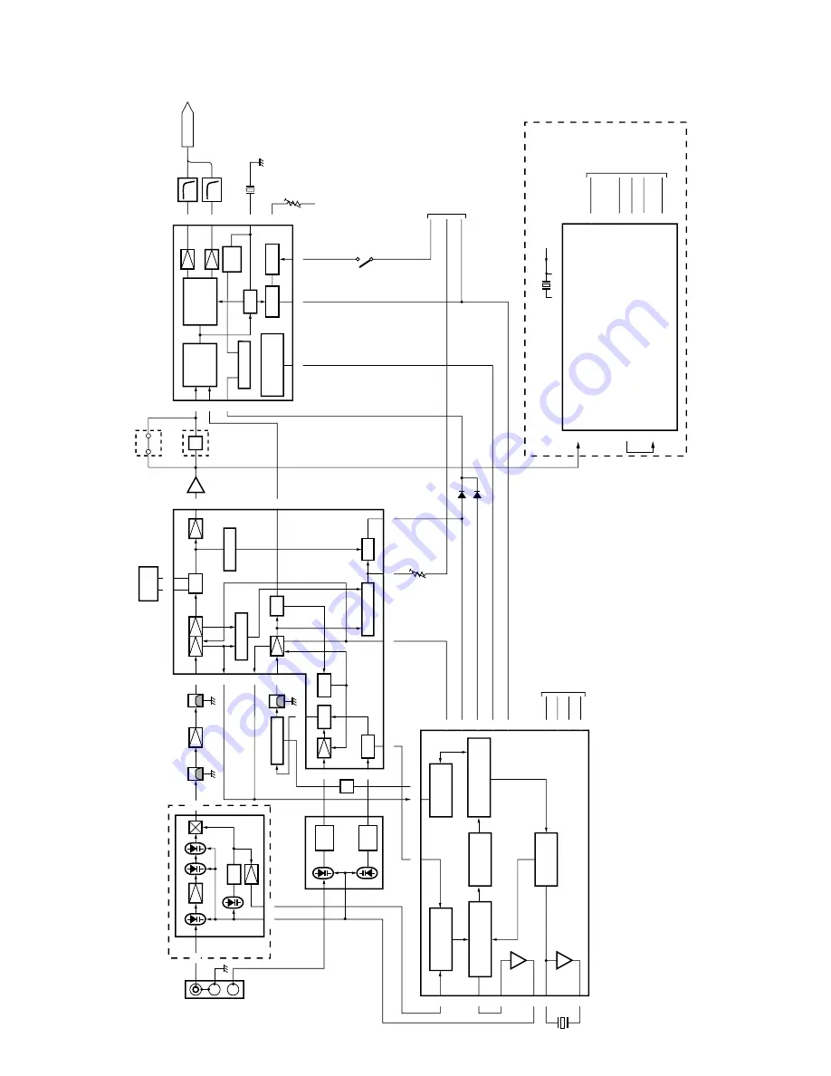 Yamaha R-V905 Service Manual Download Page 38