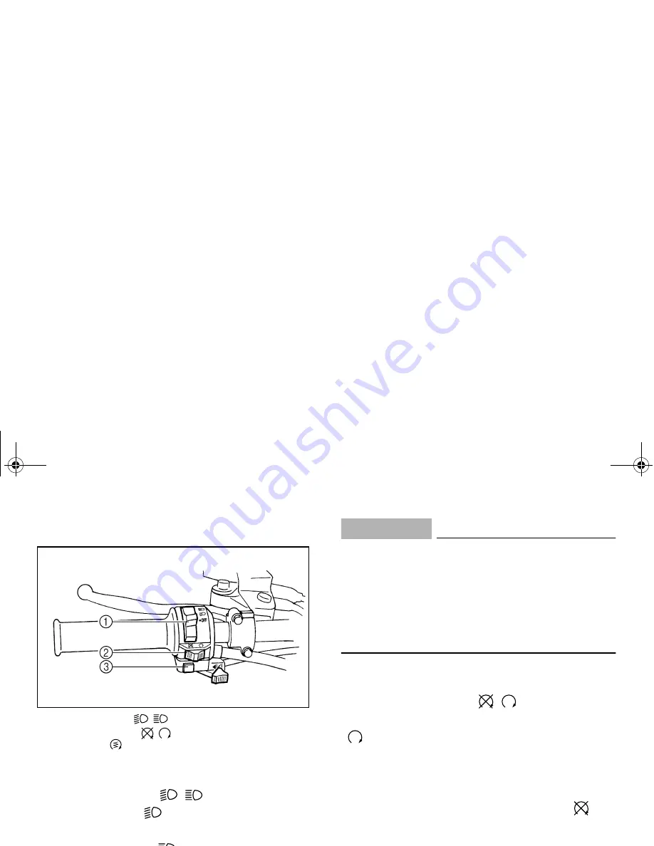 Yamaha Raptor 660 Owner'S Manual Download Page 26