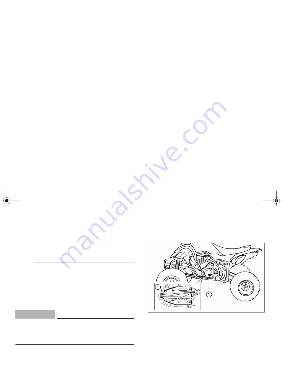 Yamaha Raptor 660 Скачать руководство пользователя страница 118