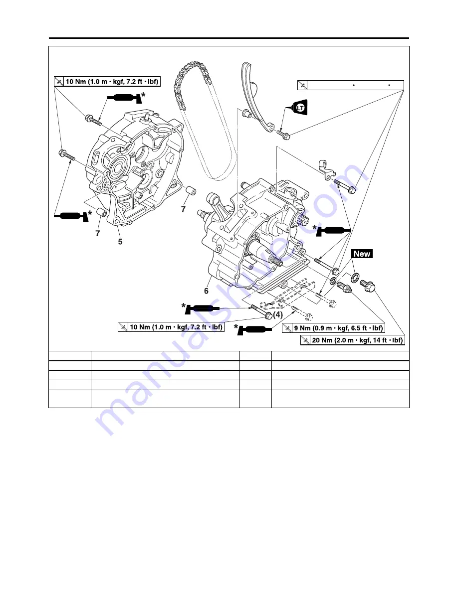 Yamaha RAPTOR YFM125RA Скачать руководство пользователя страница 222