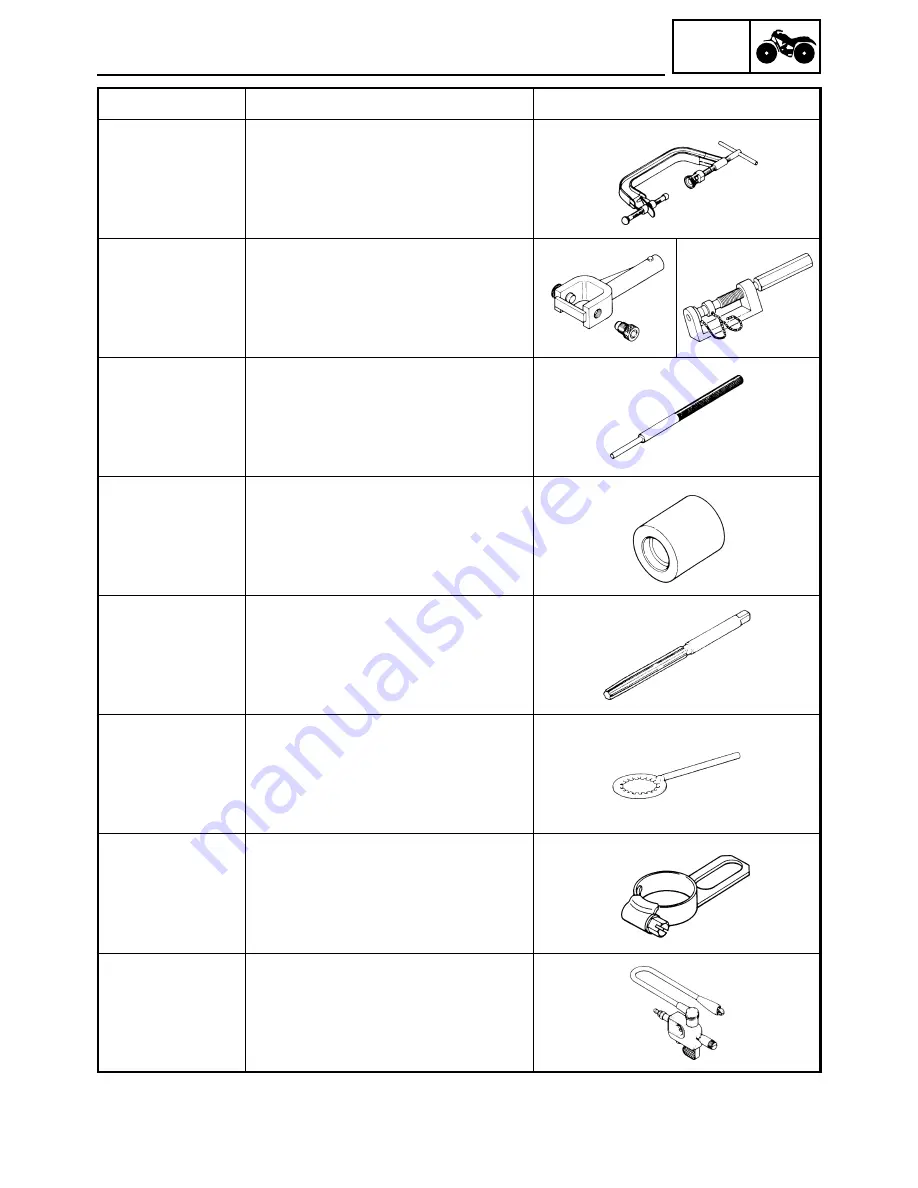 Yamaha RAPTOR YFM50S Service Manual Download Page 21