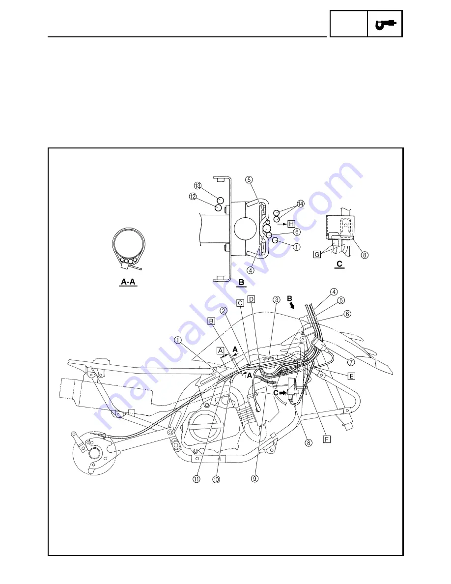 Yamaha RAPTOR YFM50S Service Manual Download Page 48