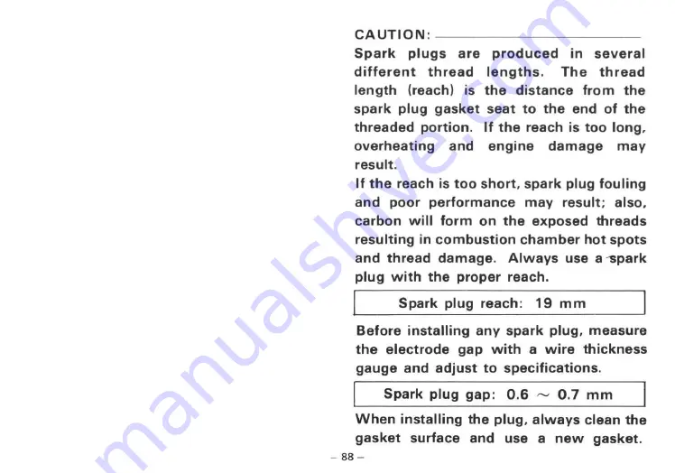 Yamaha RD250(C) Owner'S Manual Download Page 94