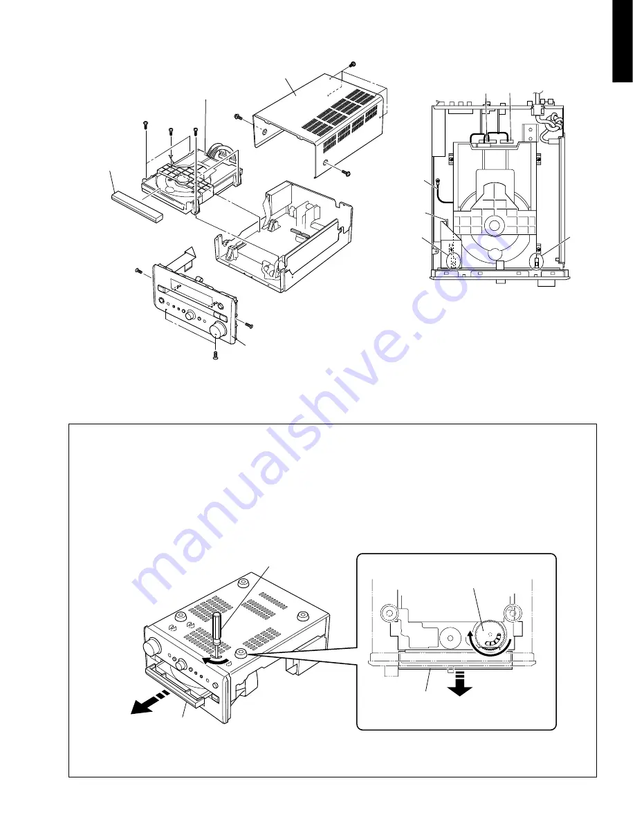 Yamaha RDX-E700 Service Manual Download Page 11