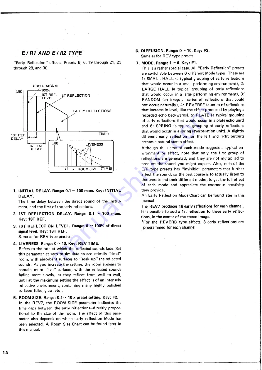 Yamaha REV7 Operating Manual Download Page 14