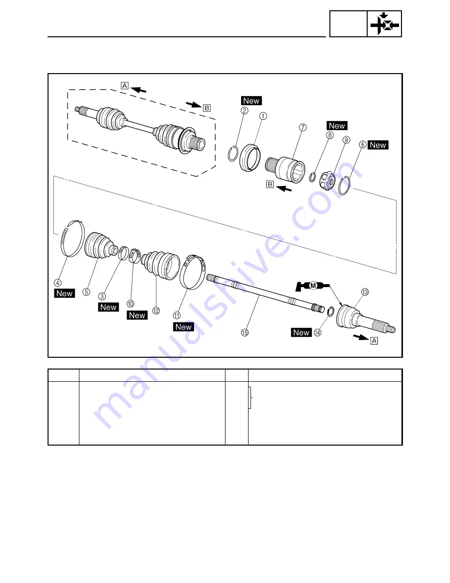 Yamaha rhino 700 2008 Service Manual Download Page 339