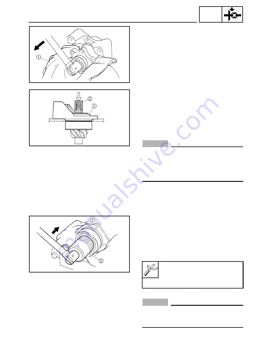 Yamaha rhino 700 2008 Service Manual Download Page 346