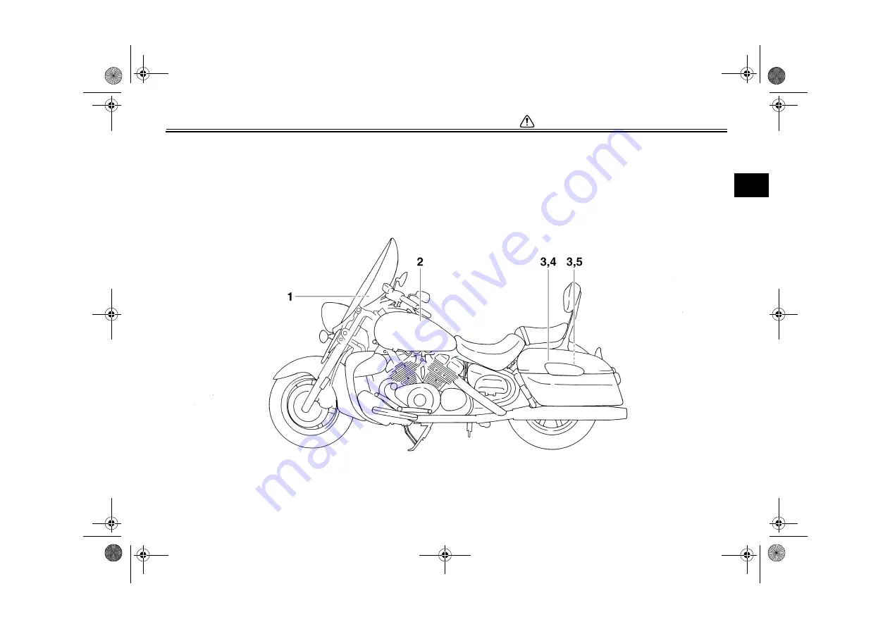 Yamaha Royal Star XVZ13CTMW Owner'S Manual Download Page 13