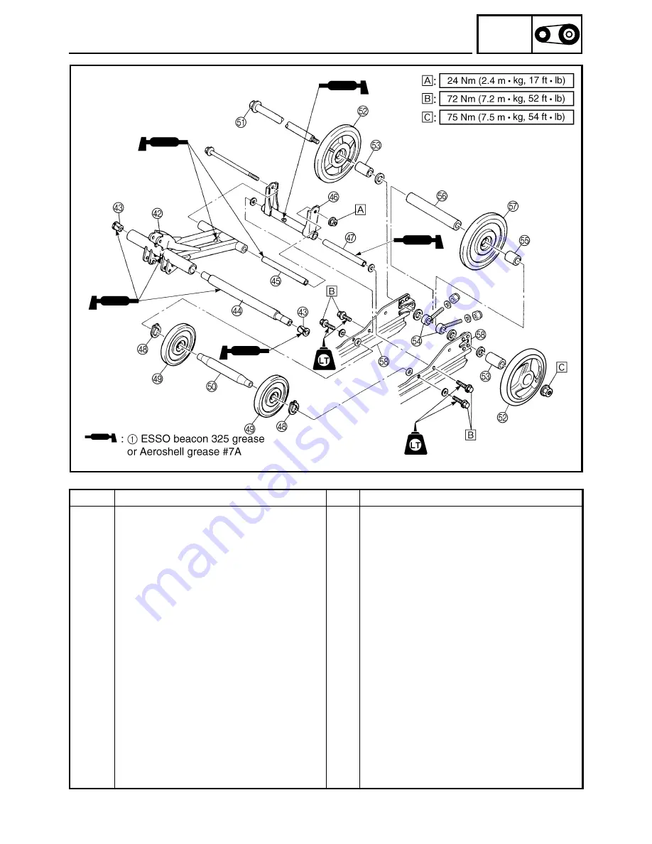 Yamaha RS90K Service Manual Download Page 362