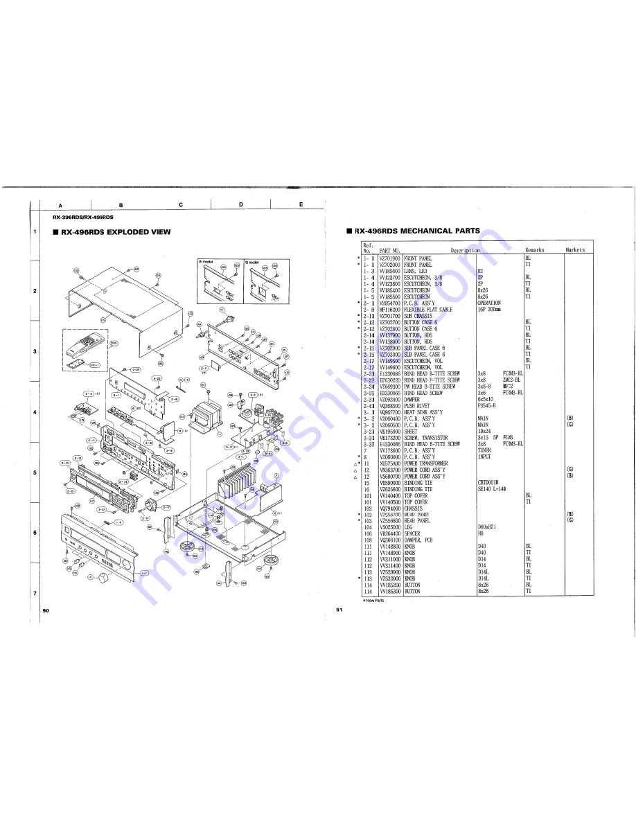 Yamaha RX-396RDS Скачать руководство пользователя страница 44