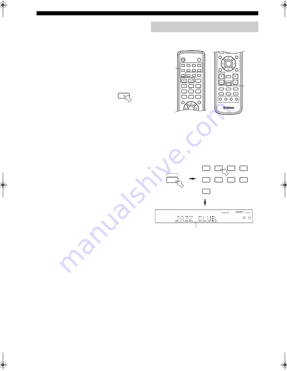 Yamaha RX-SL100RDS Owner'S Manual Download Page 22