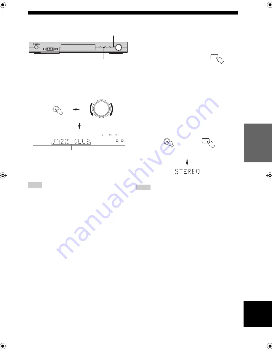 Yamaha RX-SL100RDS Owner'S Manual Download Page 23