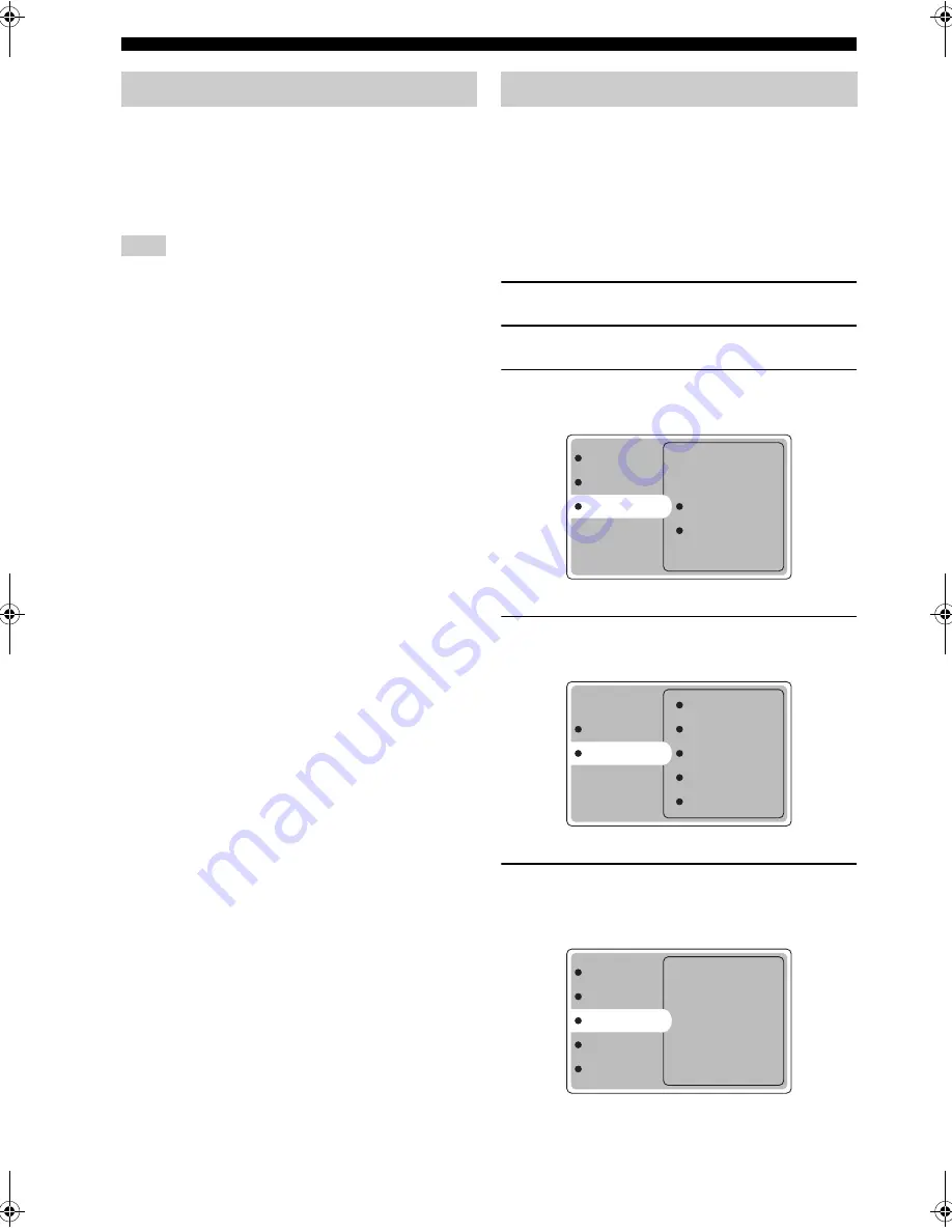 Yamaha RX-SL100RDS Owner'S Manual Download Page 36