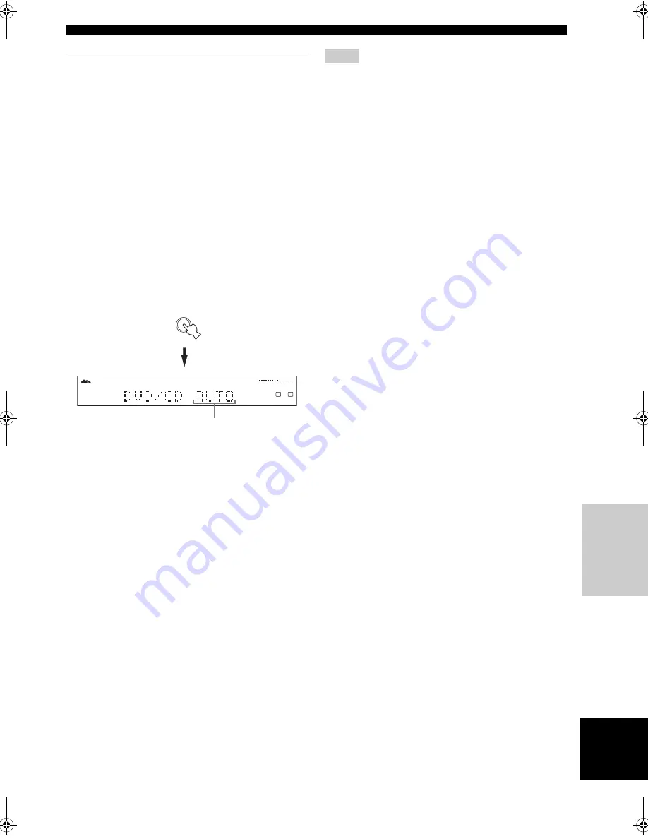 Yamaha RX-SL100RDS Owner'S Manual Download Page 37