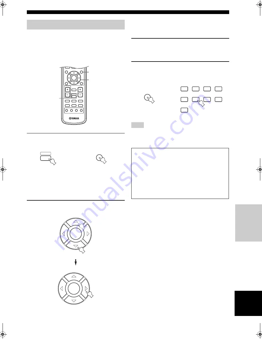 Yamaha RX-SL100RDS Owner'S Manual Download Page 41