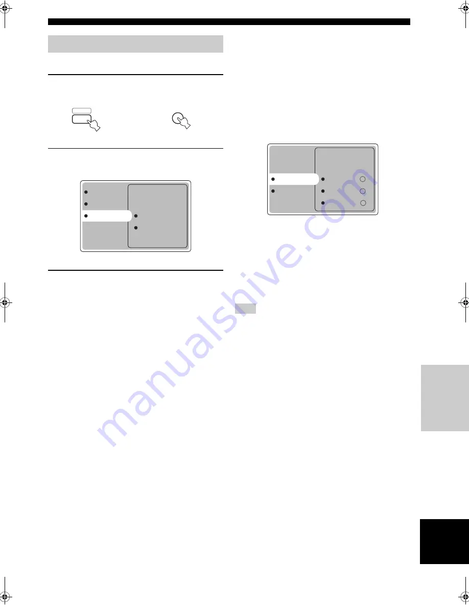 Yamaha RX-SL100RDS Owner'S Manual Download Page 45