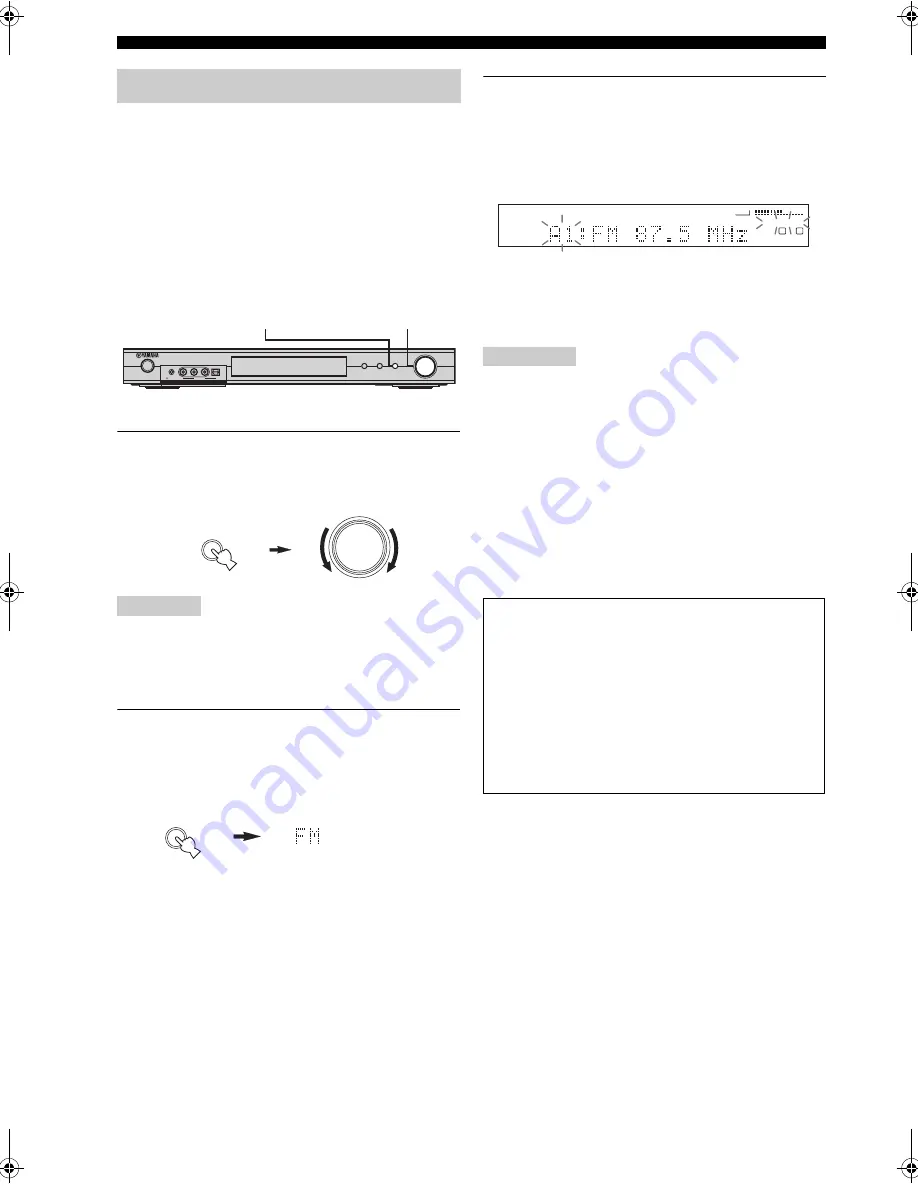 Yamaha RX-SL100RDS Owner'S Manual Download Page 85