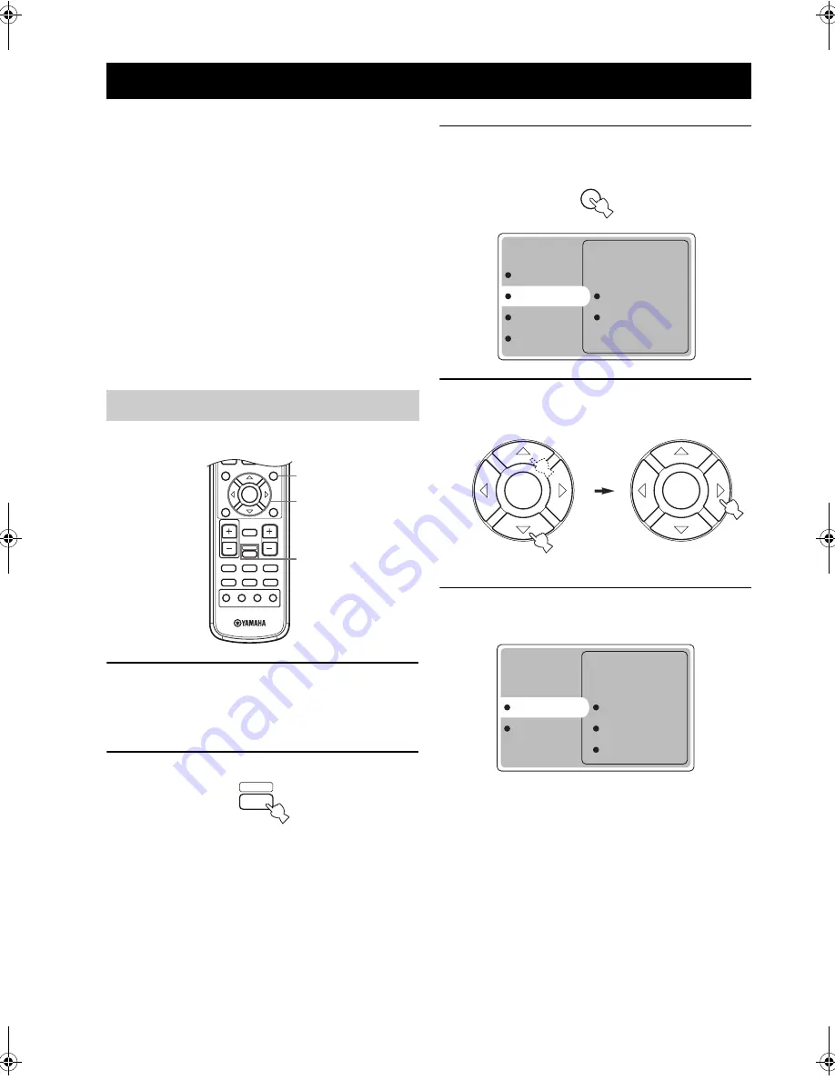 Yamaha RX-SL100RDS Owner'S Manual Download Page 136