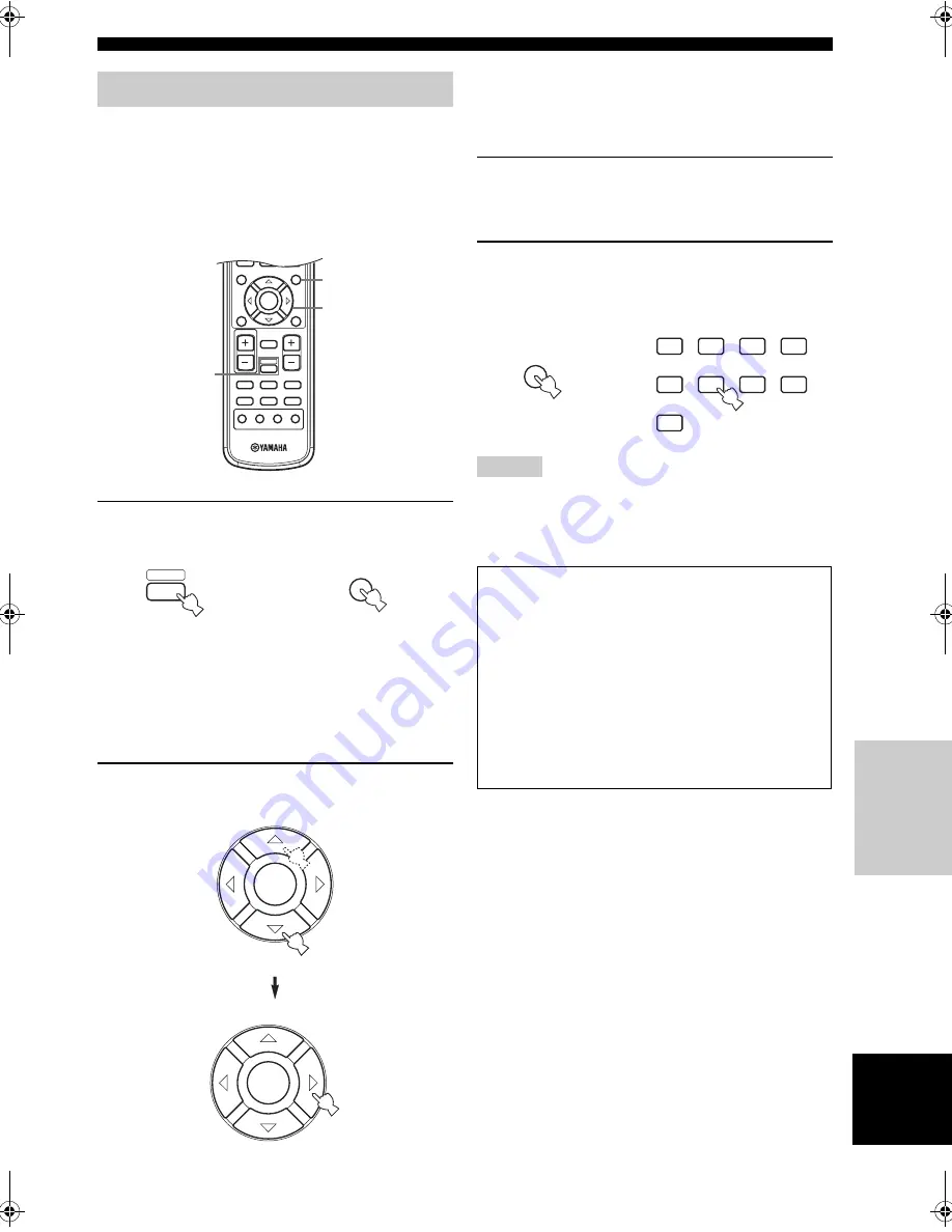 Yamaha RX-SL100RDS Owner'S Manual Download Page 159