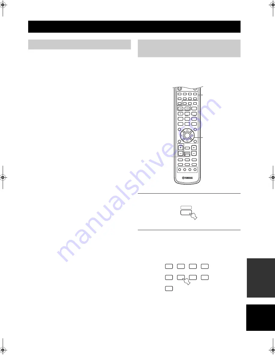 Yamaha RX-SL100RDS Owner'S Manual Download Page 287