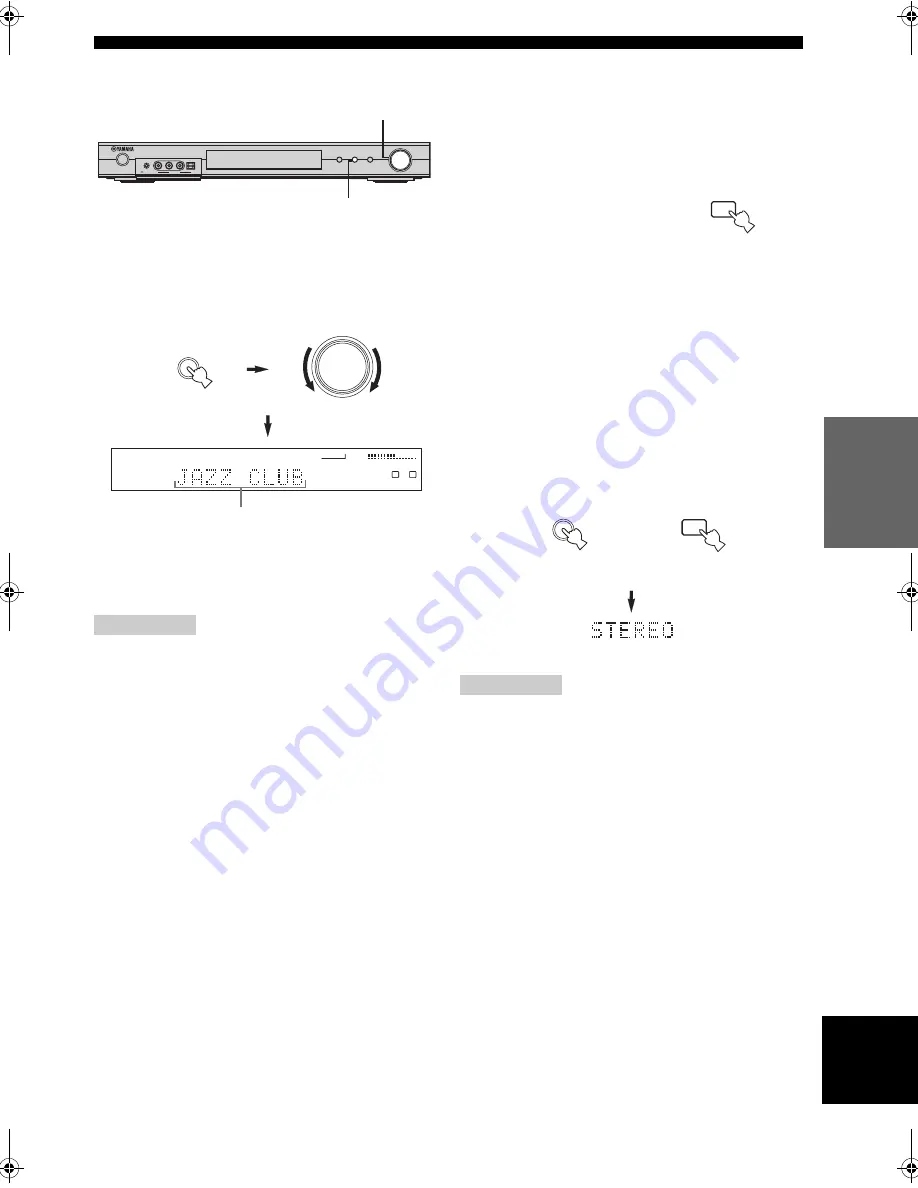 Yamaha RX-SL100RDS Owner'S Manual Download Page 377