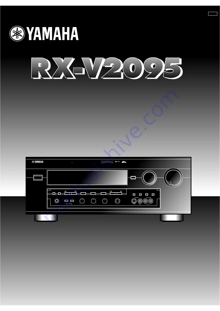 Yamaha RX-V2095 Owner'S Manual Download Page 1