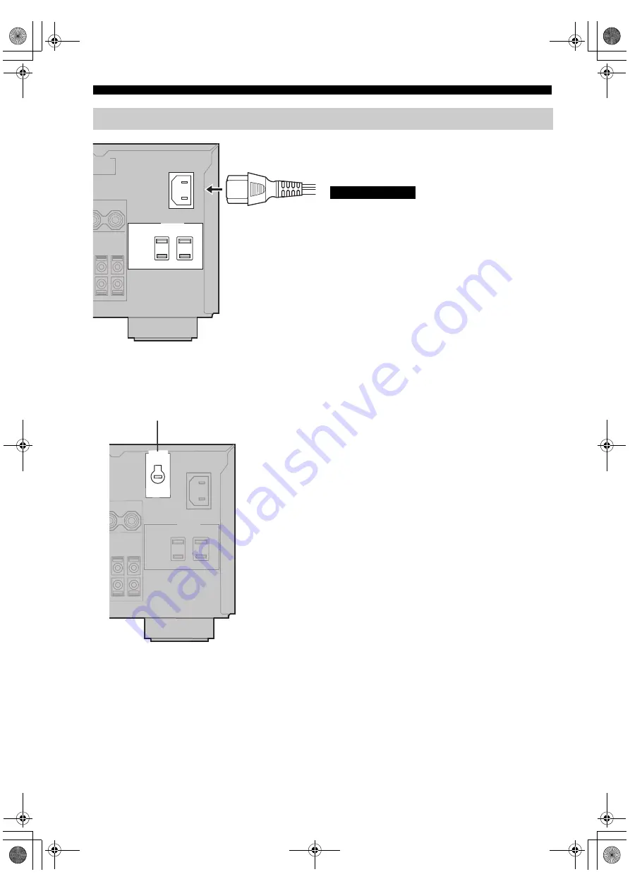 Yamaha RX-V2500 Owner'S Manual Download Page 28