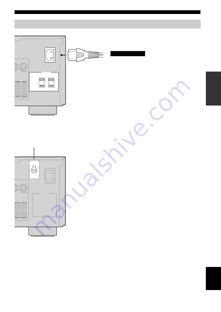 Yamaha RX-V4600 - AV Receiver Owner'S Manual Download Page 27