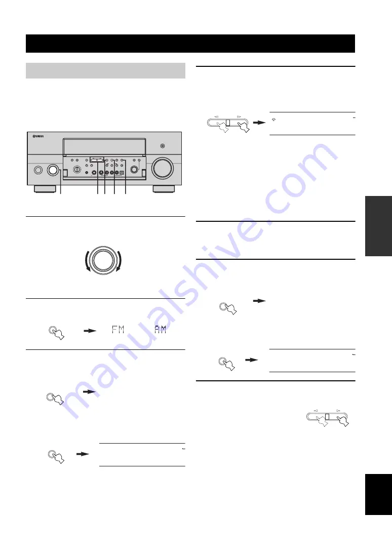 Yamaha RX-V4600 - AV Receiver Owner'S Manual Download Page 43