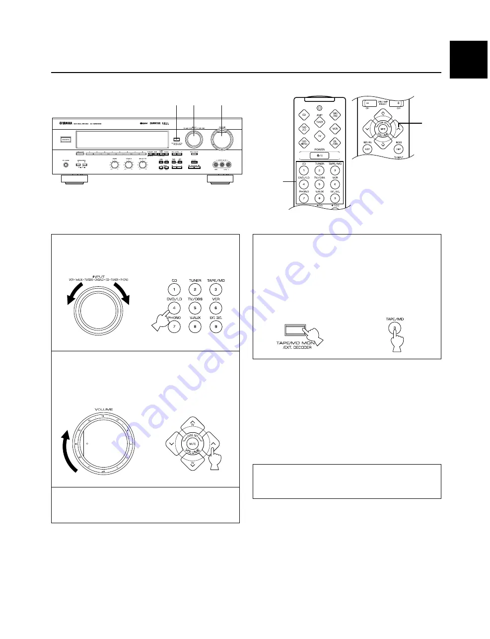 Yamaha RX-V495RDS Owner'S Manual Download Page 29