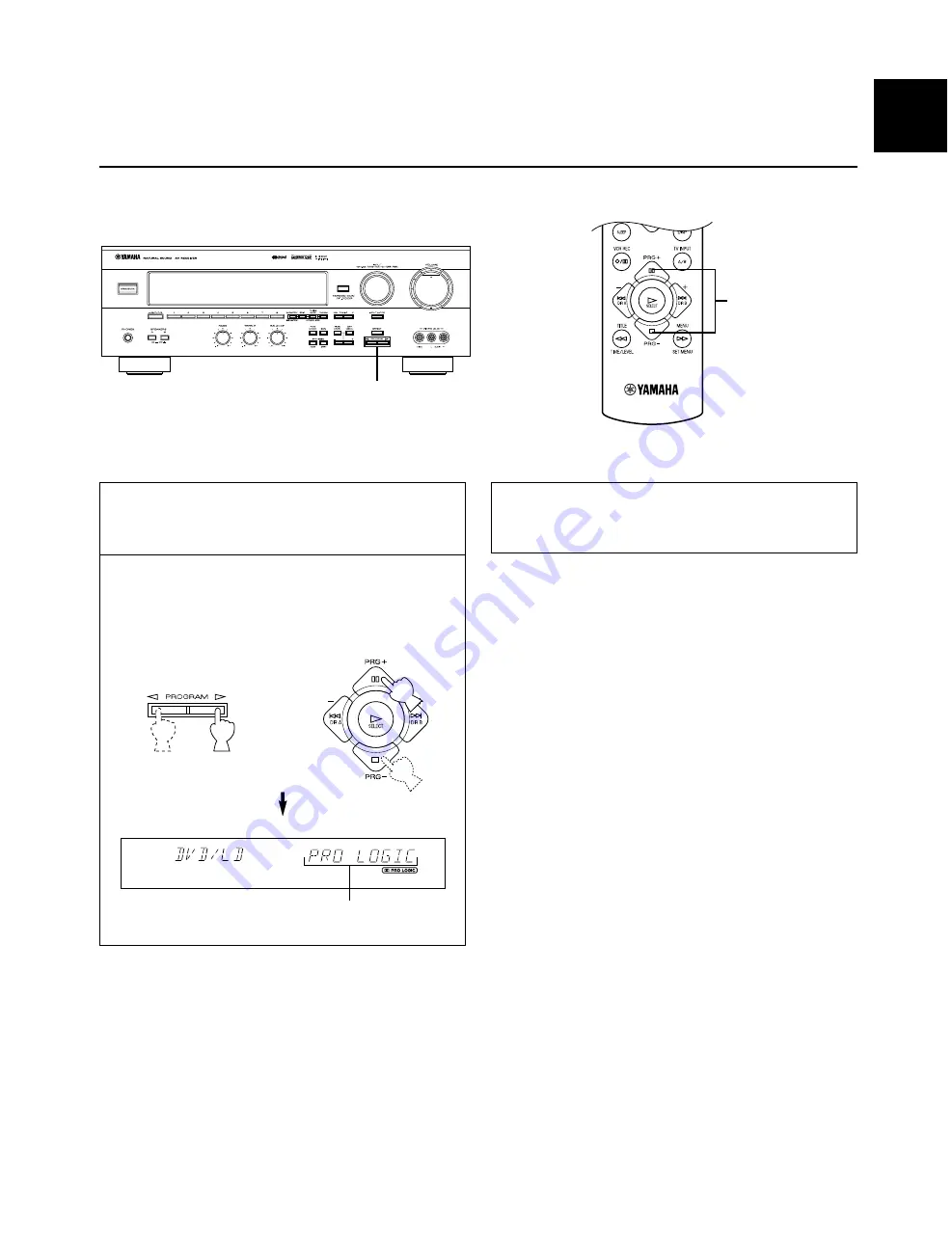 Yamaha RX-V495RDS Owner'S Manual Download Page 43