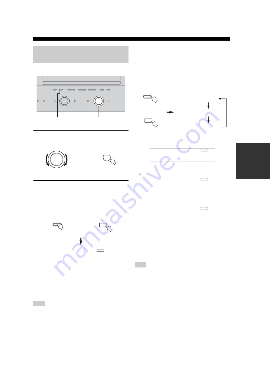 Yamaha RX-V557 Owner'S Manual Download Page 47