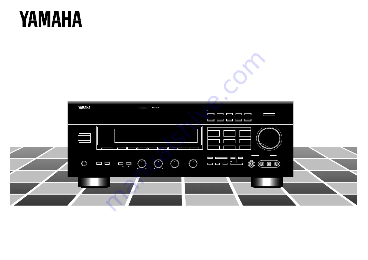 Yamaha RX-V992 Owner'S Manual Download Page 1