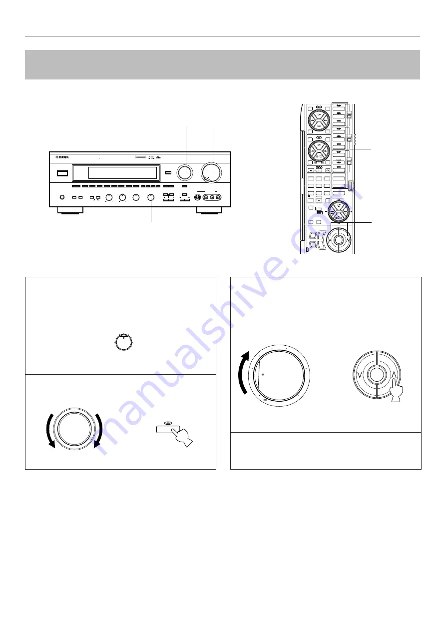 Yamaha RX V995 - Surround Receiver With Dolby Digital Скачать руководство пользователя страница 44