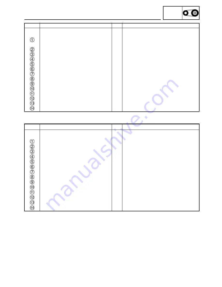 Yamaha RX10GTL Supplemental Service Manual Download Page 109